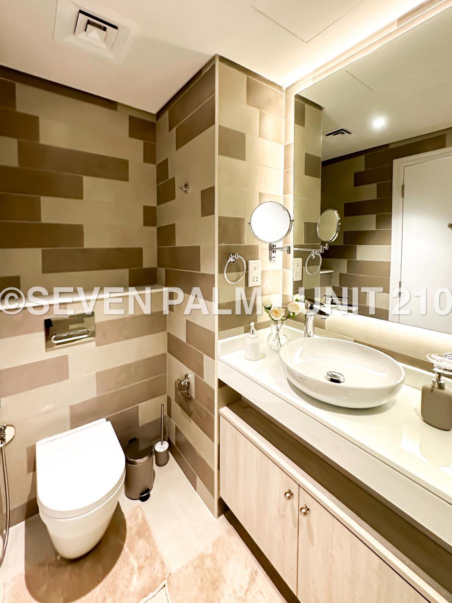 Luxus-Studio Mit Private Beach In Top-Lage, Meerblick & Infinity Pool! Ντουμπάι Εξωτερικό φωτογραφία