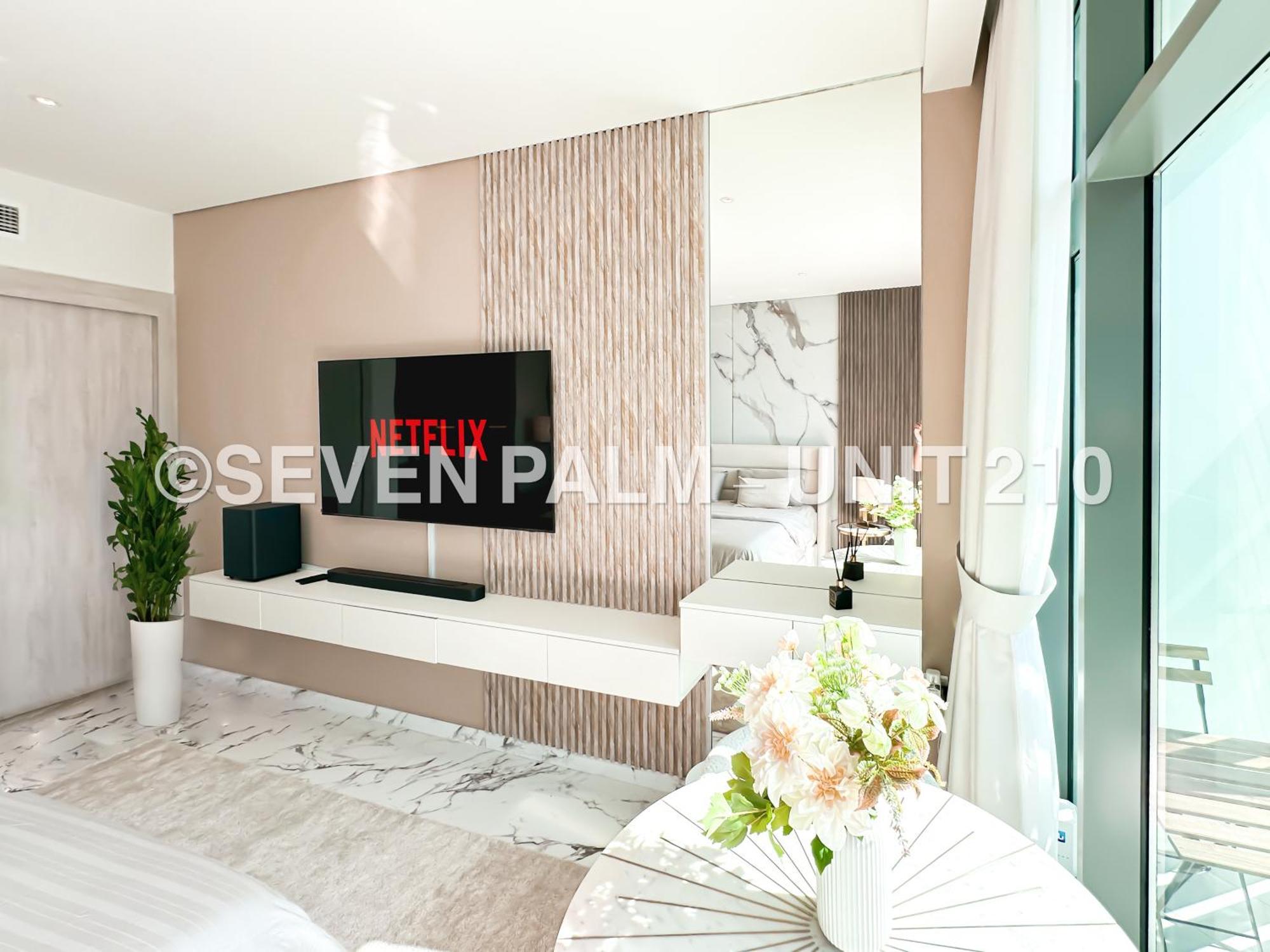 Luxus-Studio Mit Private Beach In Top-Lage, Meerblick & Infinity Pool! Ντουμπάι Εξωτερικό φωτογραφία